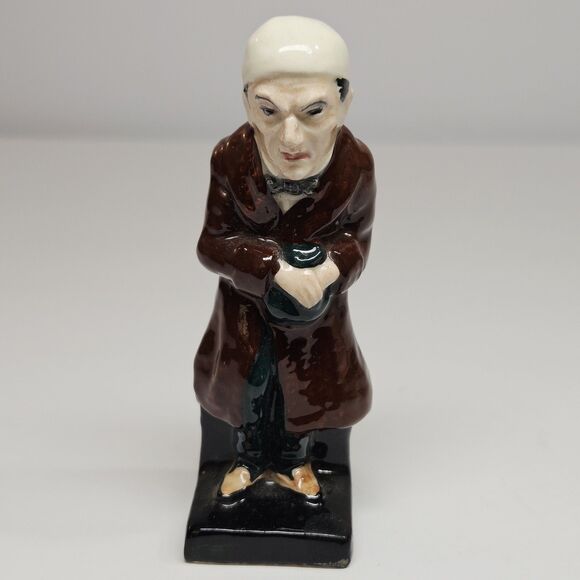 Vtg Scrooge Royal Doulton ManFigurine Charles Dickens A Christmas Carol 3D Decor - Picture 10 of 12